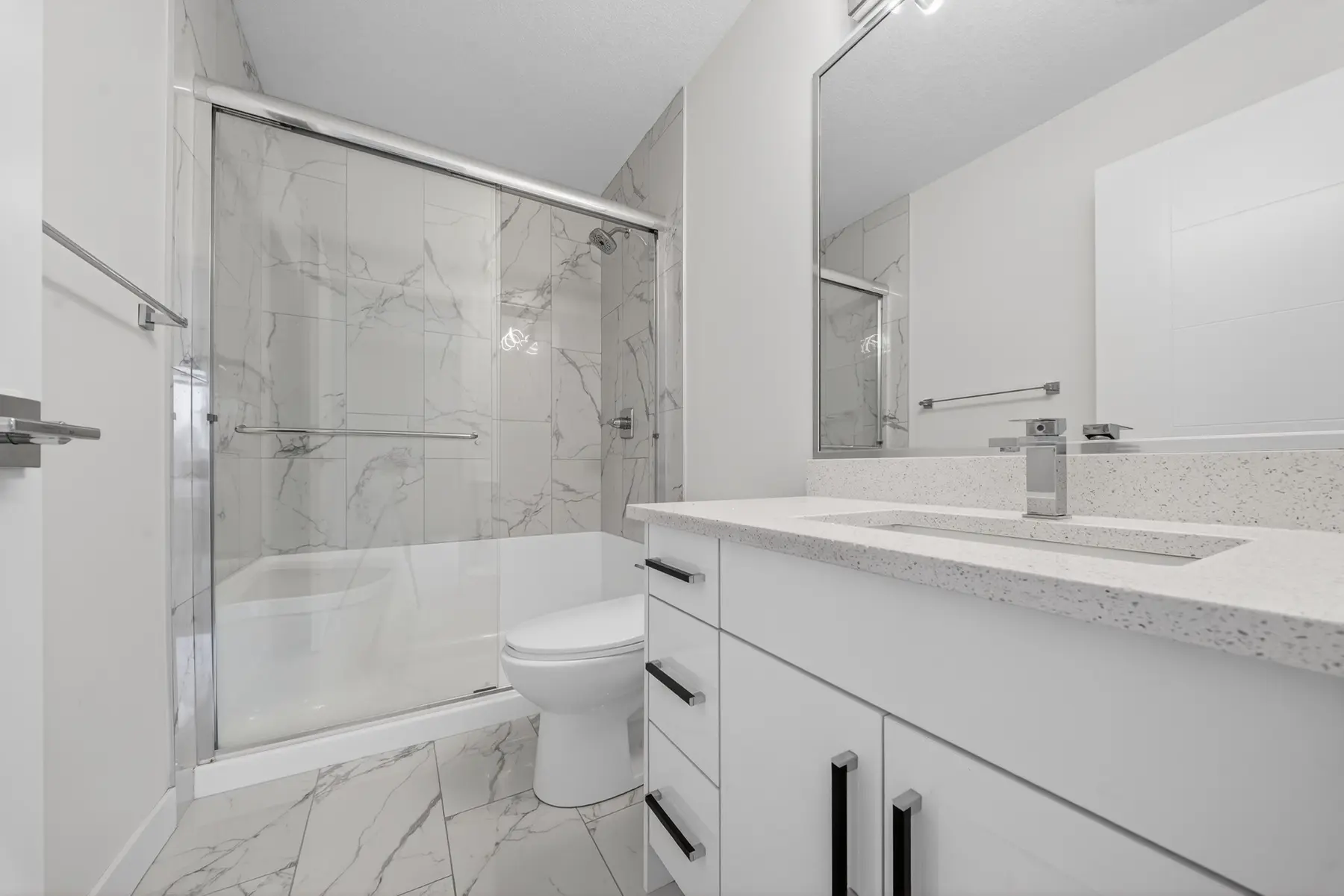 Contemporary bathroom inside a home at The Palms at Salisbury